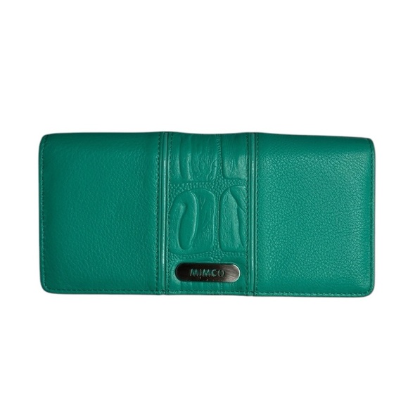 Mimco Teal Green Leather Wallet - Picture 8 of 8